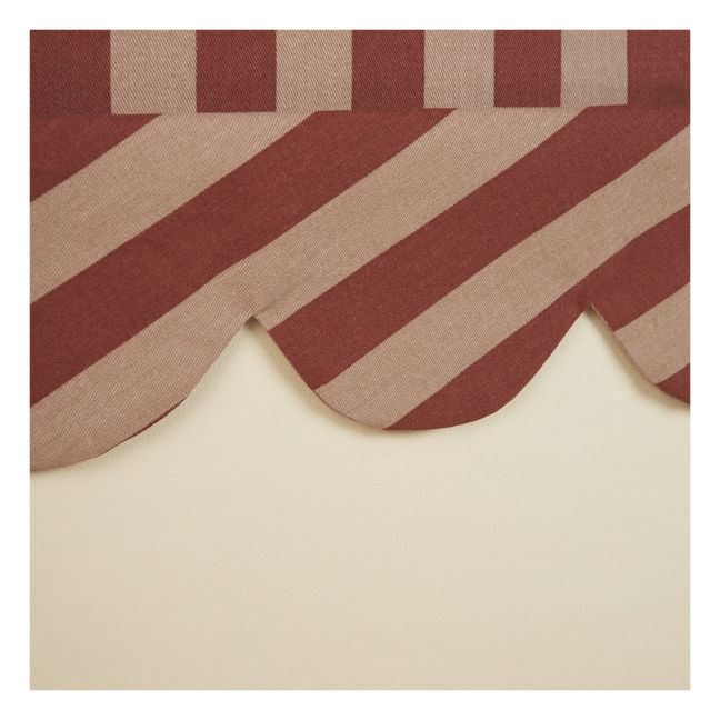 Majestic Organic Cotton Foldable Floor Mat | Taupe brown