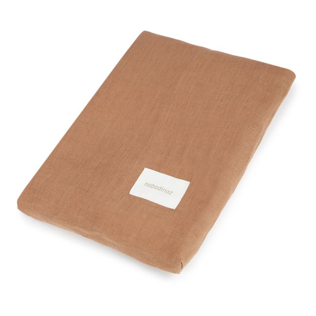 Funda para cambiador - Lino francés | Avellana
