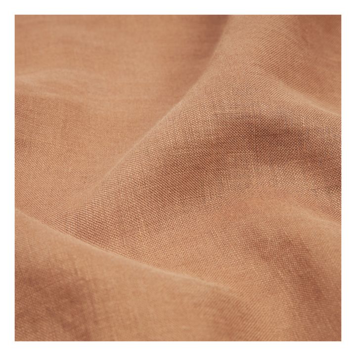 Leichte Decke - Französisches Leinen | Haselnussbraun- Produktbild Nr. 2