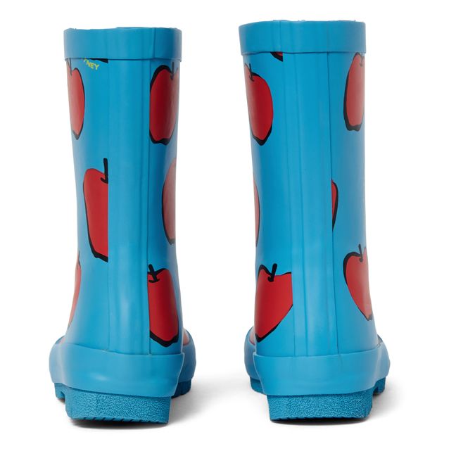 Apple Rain Boots | Blue