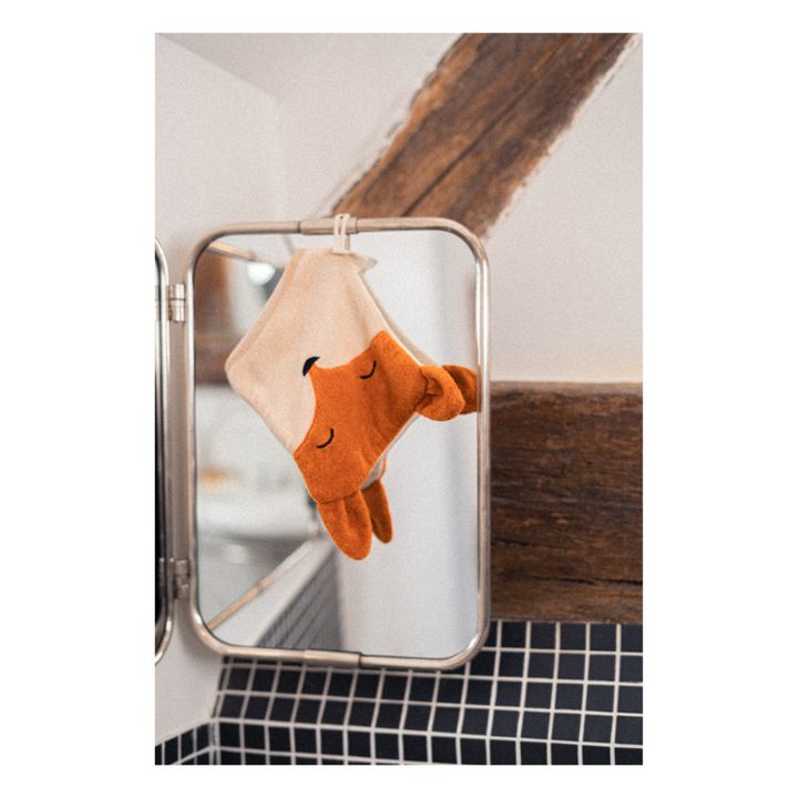 Gaspard Wash Glove | Orange- Product image n°7