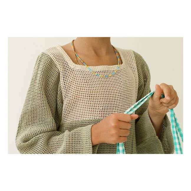 Robe Crochet Pippa | Sauge
