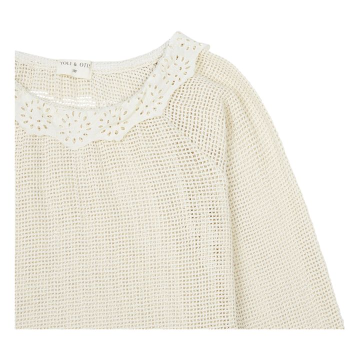 Märya Crochet Blouse | Crudo- Imagen del producto n°2