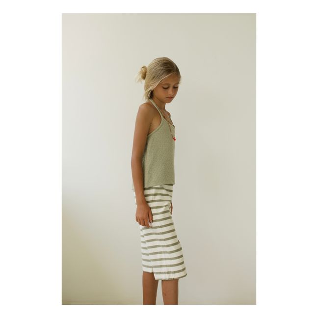 Top in cotone organico Amil | Salvia
