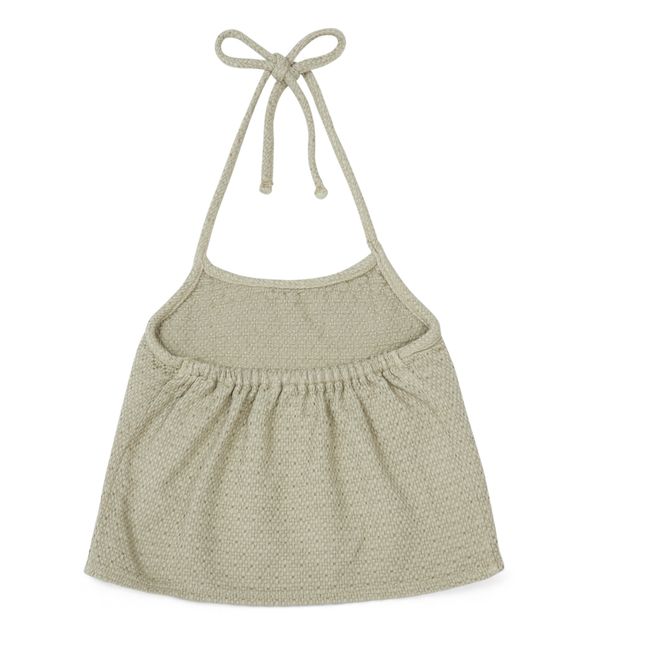 Top in cotone organico Amil | Salvia
