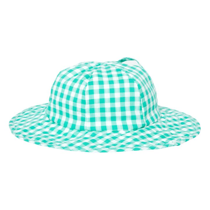 Edder Checkered Hat | Blue- Product image n°1