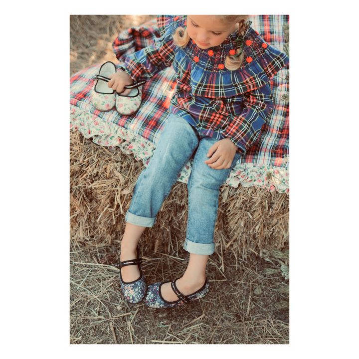Corduroy Slippers | Blu marino- Immagine del prodotto n°1