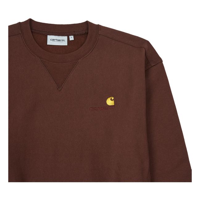 Script Sweatshirt | Burgundy