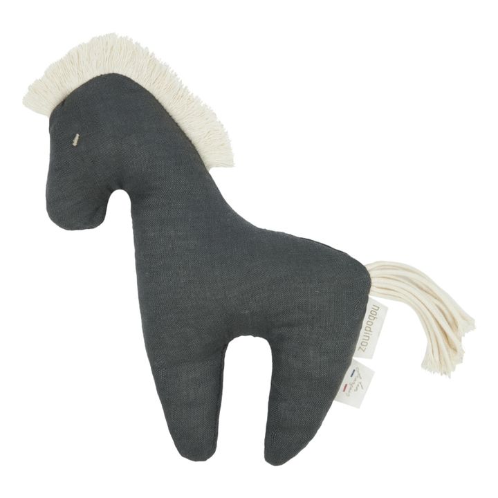 Pony Rattle - French Linen | Blue- Product image n°0