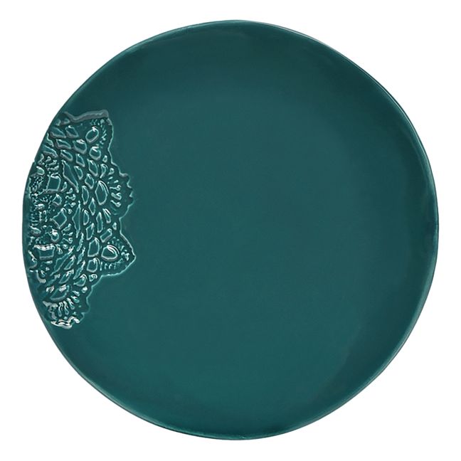 Blanca Crochet Lace Plates - Set of 2 | Jade