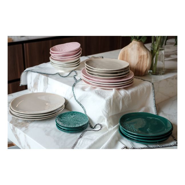 Blanca Crochet Lace Plates - Set of 2 | Jade
