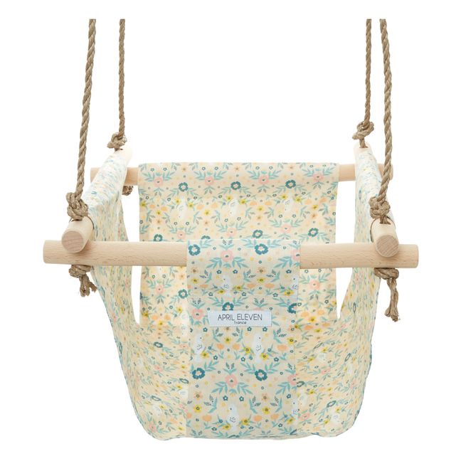 Babyschaukel aus Baumwolle Jungvogel Beige 