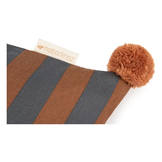 Cuscino rettangolare, modello: Majestic, in cotone bio | Blu