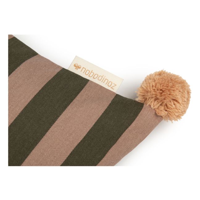 Cuscino rettangolare, modello: Majestic, in cotone bio | Verde