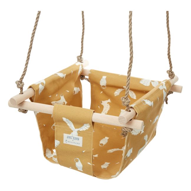 Balançoire bébé en coton Hibou Milinane