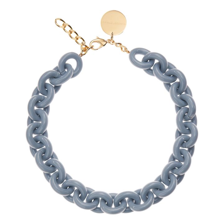 Circle Necklace | Blue- Product image n°0