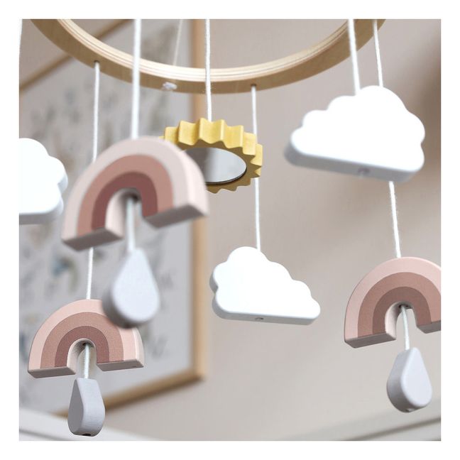 Mobile en bois Rainbow