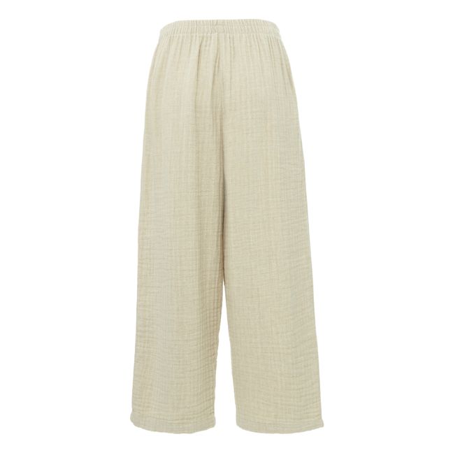 Lantern Cotton and Linen Trousers | Naturale