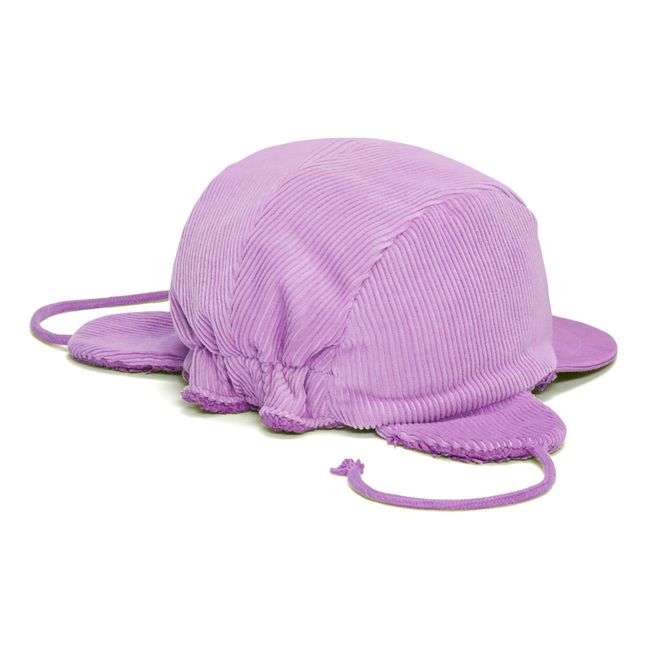 Casquette Fourrée Robin Vintage Dyed | Lavande
