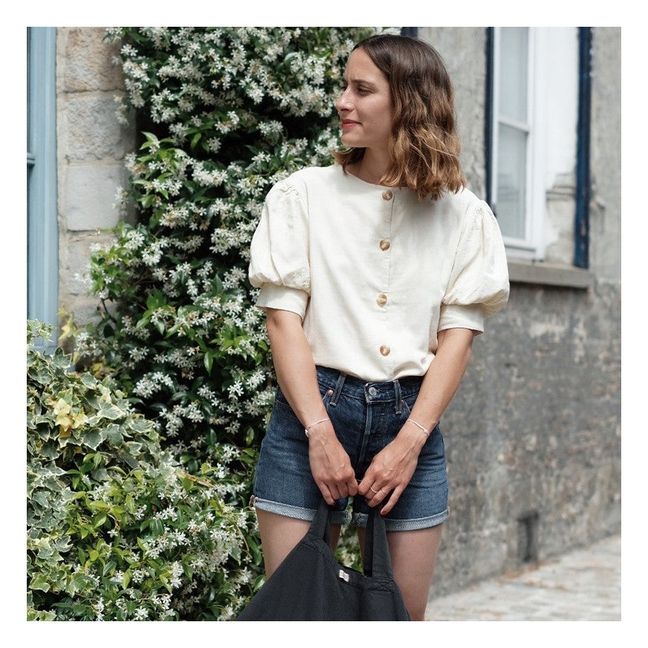 Bluse Poire - Damenkollektion  | Cremefarben