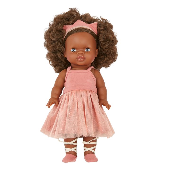 Muñeca Gordis Zoélie con tutú | Rosa- Imagen del producto n°0
