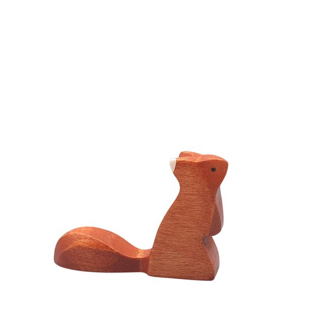 Figurine en bois Écureuil debout