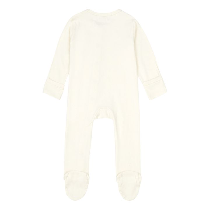 Pyjama Coton Bio | Blanc- Image produit n°3