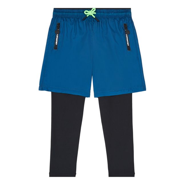 Recycled Polyester Legging Shorts - Active Wear Collection  | Schwarz