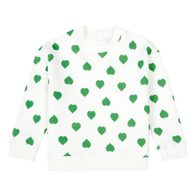 Heart Sweatshirt | Green