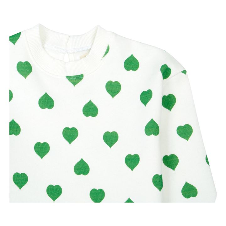 Heart Sweatshirt | Grün- Produktbild Nr. 1
