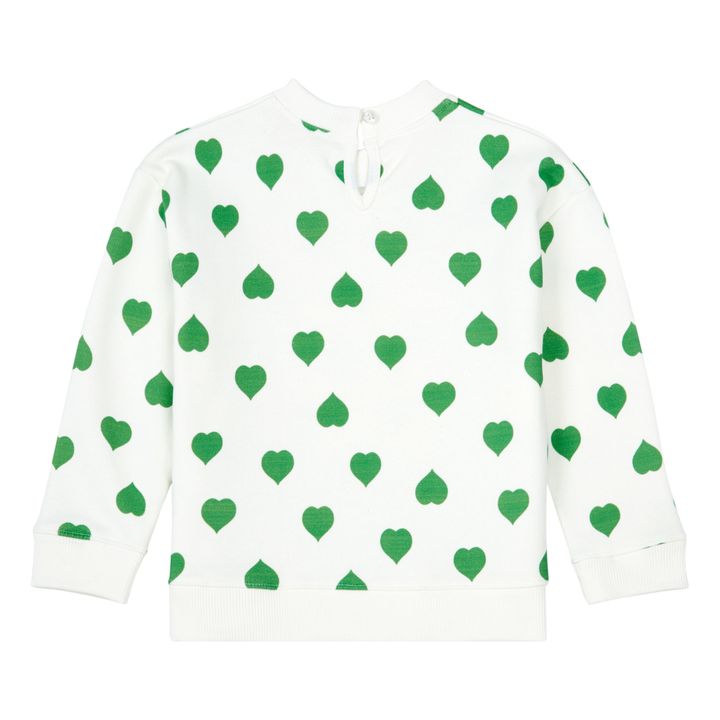 Heart Sweatshirt | Grün- Produktbild Nr. 2