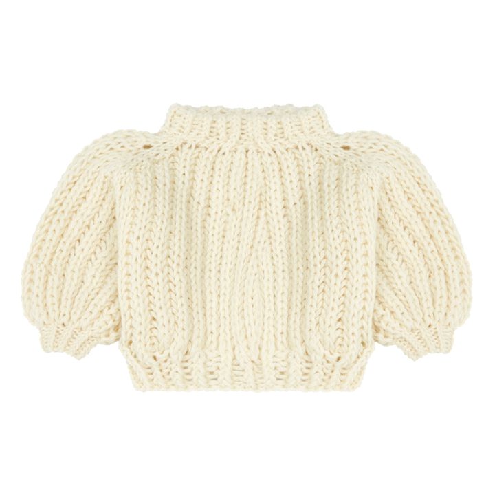 Aava Merino Wool Sweatshirt | Ecru- Product image n°0