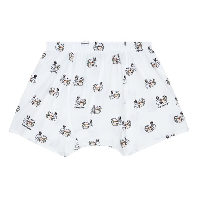 Delivery Service Boxer Shorts  | Bianco