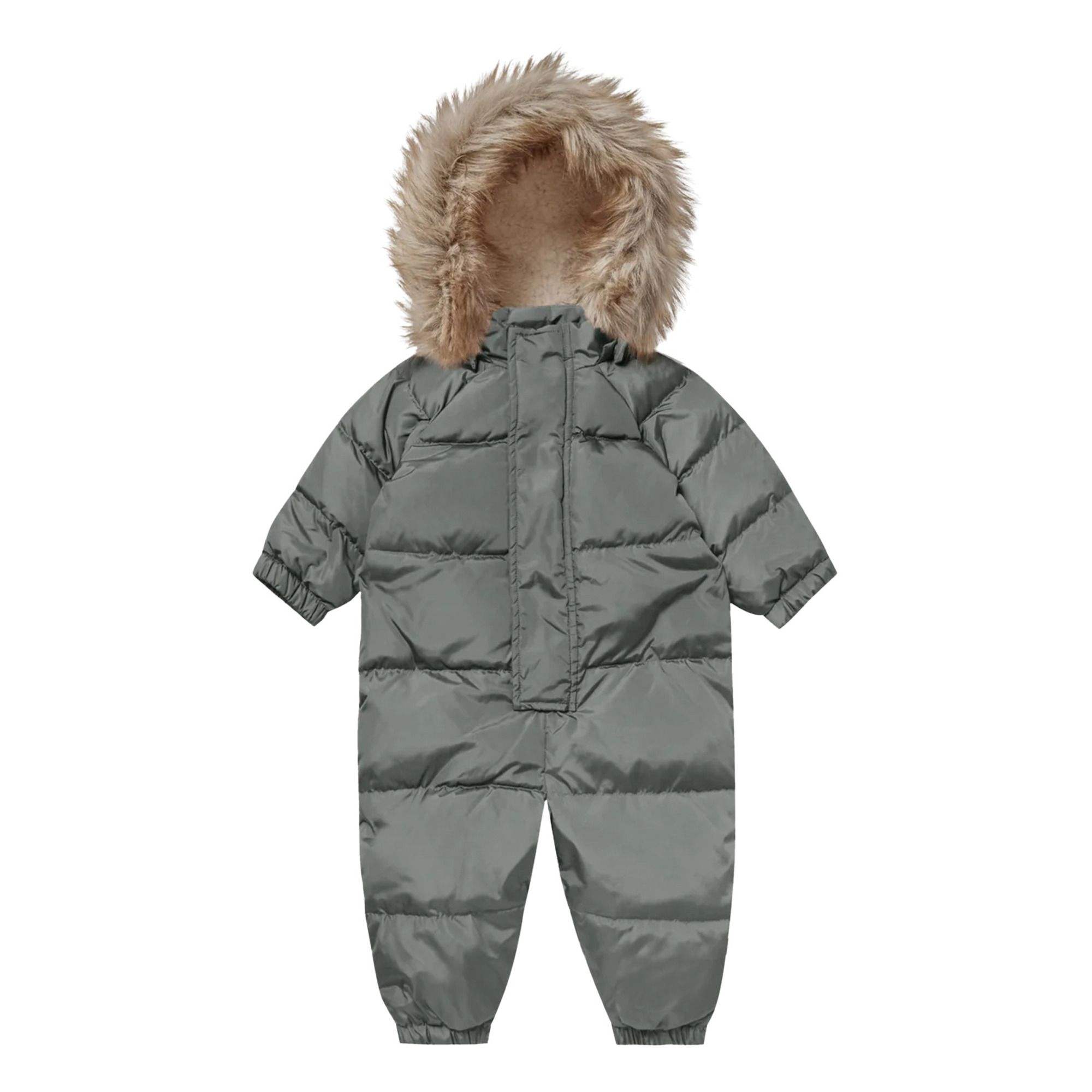 Baby Puffer Snowsuit | Grau- Produktbild Nr. 0