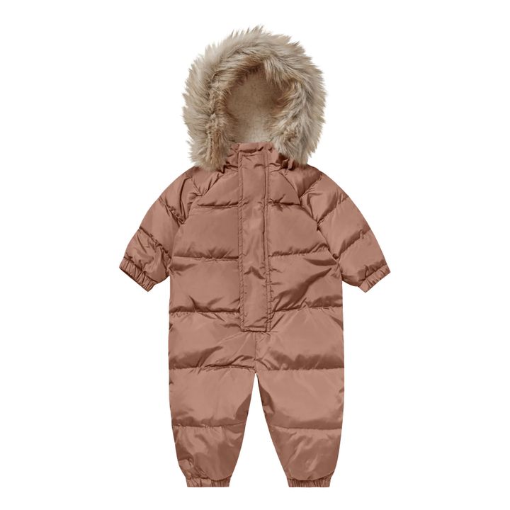 Baby Puffer Snowsuit | Kamelbraun- Produktbild Nr. 0