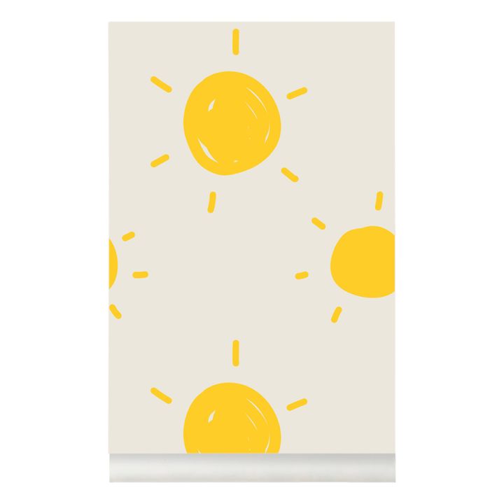 Papel pintado Soles | Amarillo- Imagen del producto n°1