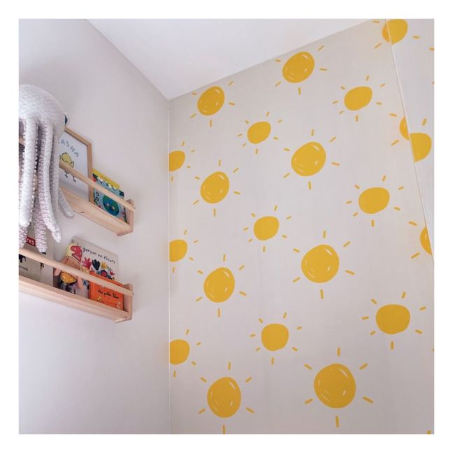 Papel pintado Soles | Amarillo