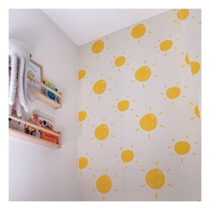 Papel pintado Soles | Amarillo- Imagen del producto n°3