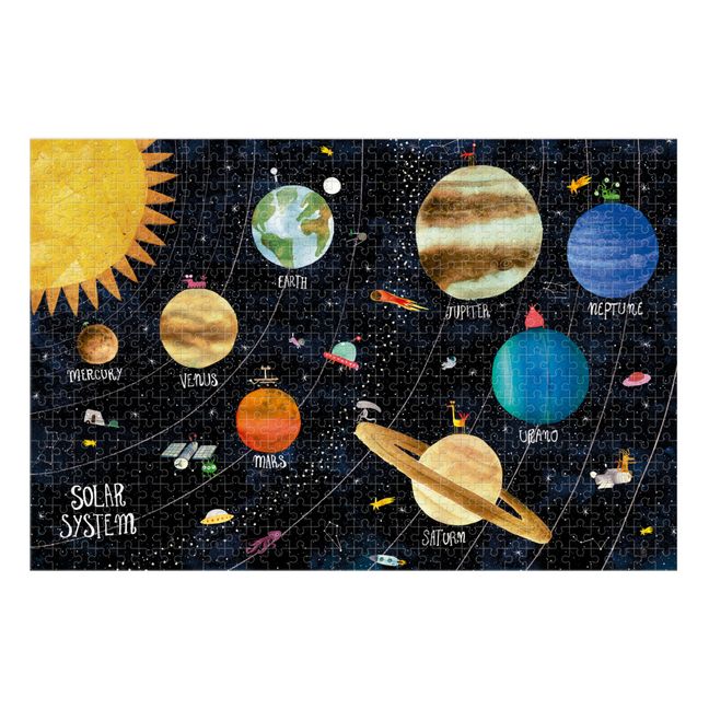 Micro puzzle Découvrir les planètes - 600 pièces