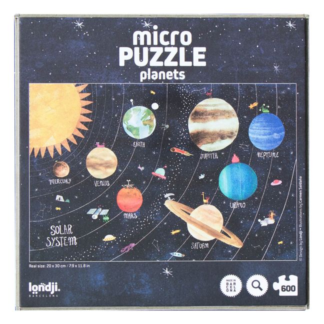 Mikro-Puzzle Entdecke die Planeten - 600 Teile