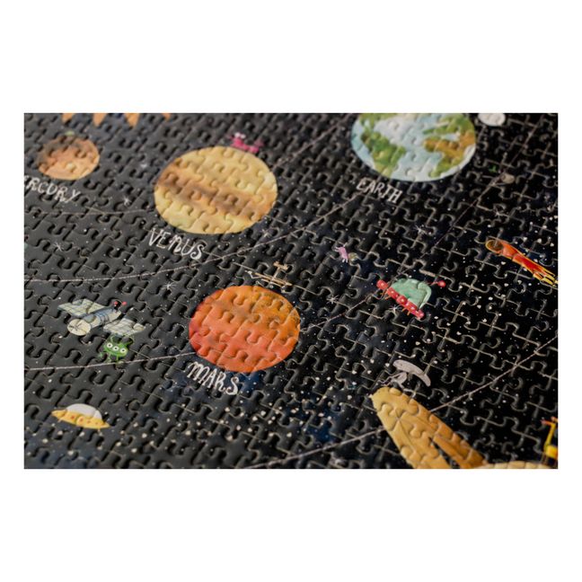 Micro puzzle Découvrir les planètes - 600 pièces