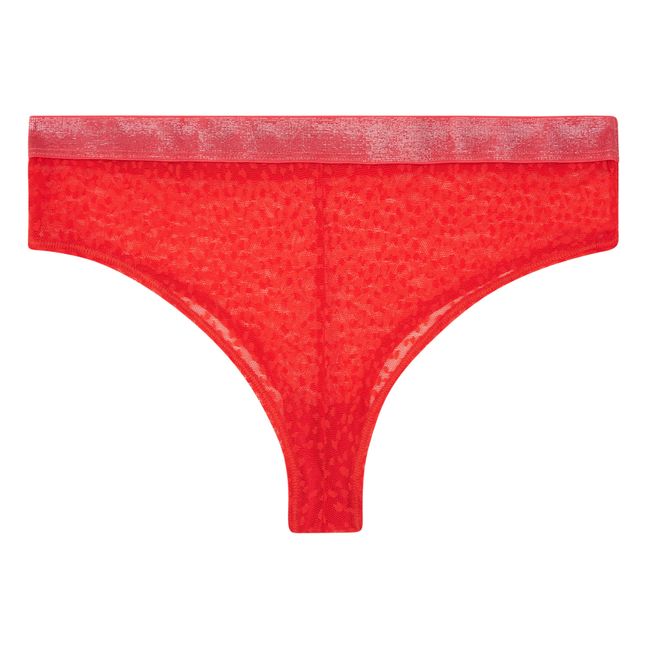 Marjo Panther Tanga Briefs | Rosso
