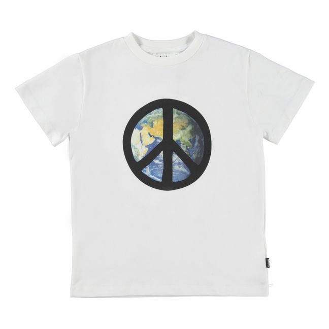 Peace Organic Cotton T-shirt | Ecru