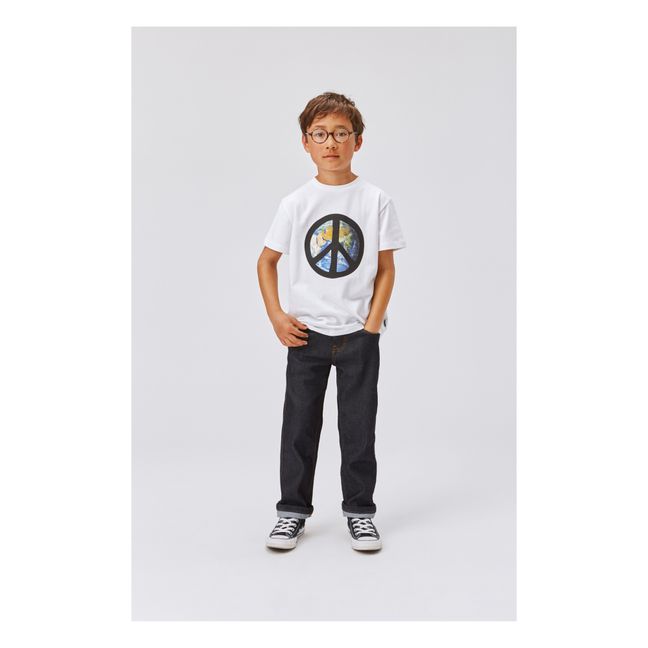 T-Shirt Coton Bio Peace | Ecru