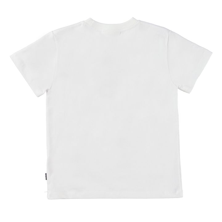 T-Shirt cotone organico Peace | Ecru- Immagine del prodotto n°2