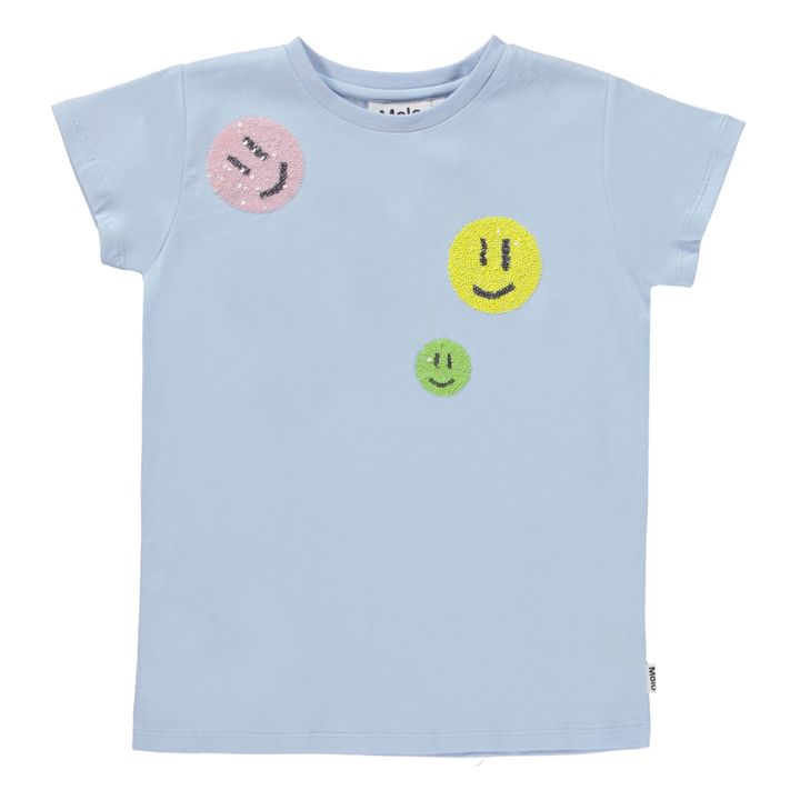 Ranva Organic Cotton T-Shirt | Azul Claro- Imagen del producto n°0