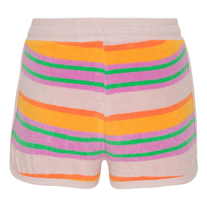 Aliya Striped Terry Shorts | Rosa- Imagen del producto n°2