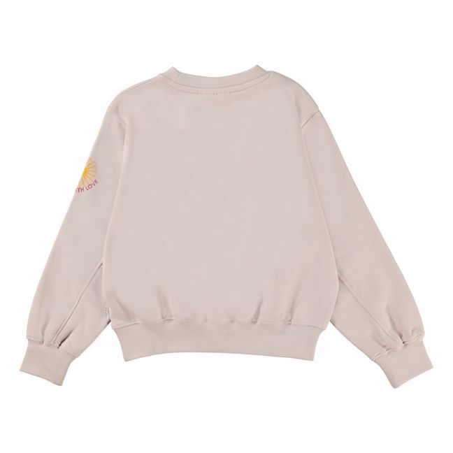 Sweatshirt runder Ausschnitt aus Bio-Baumwolle Maxime | Mattrosa