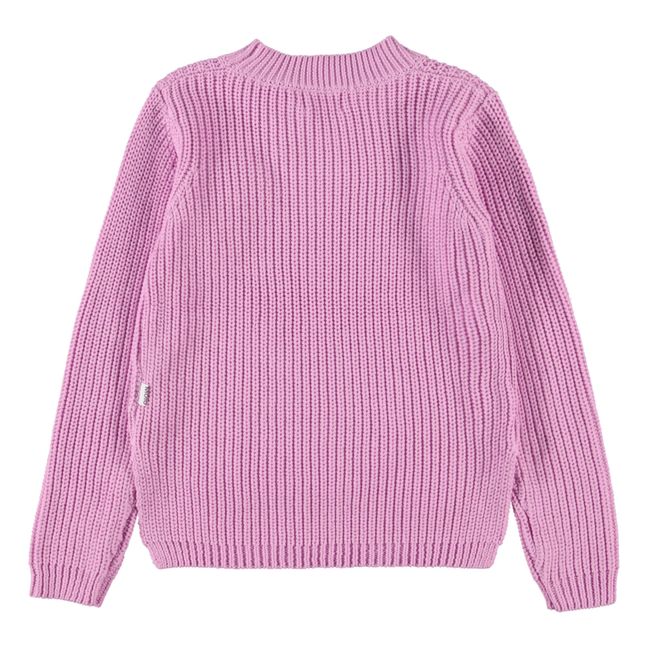 Gillis Organic Cotton Knit Jumper | Violett