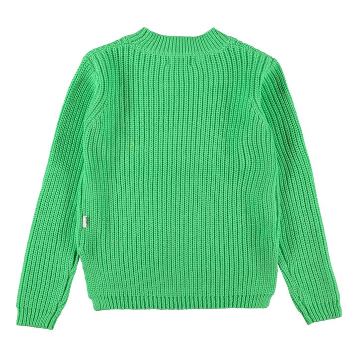Gillis Organic Cotton Knit Jumper | Verde- Imagen del producto n°1